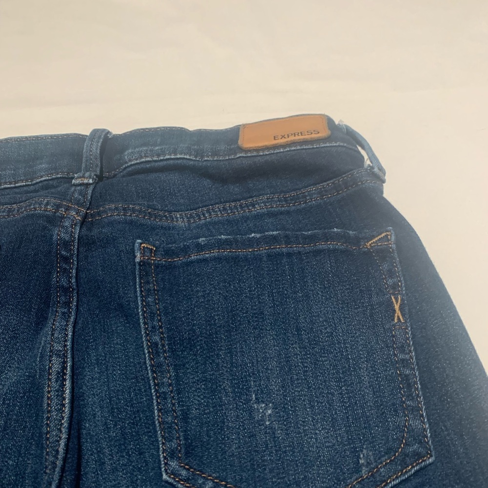 Express Jeans 2R Mid Rise Skinny Stretch - Picture 3 of 6